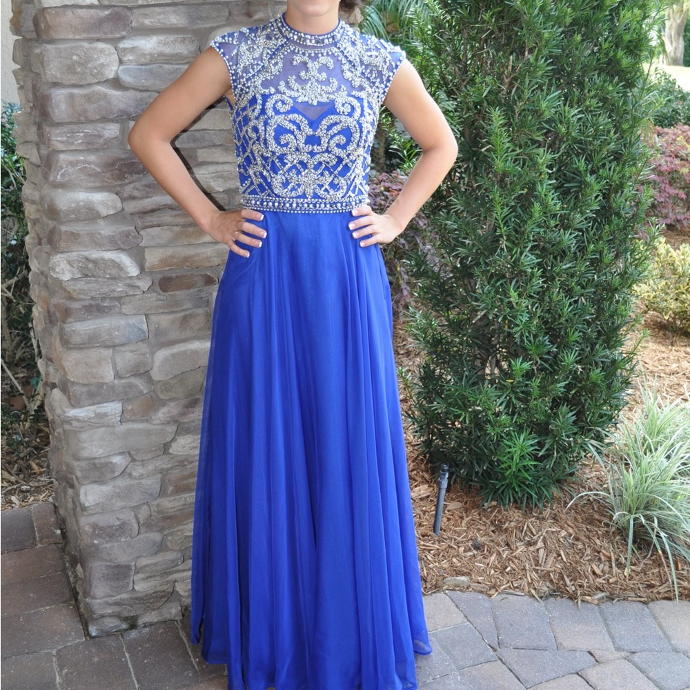 Jovani Prom Dress Royal Blue